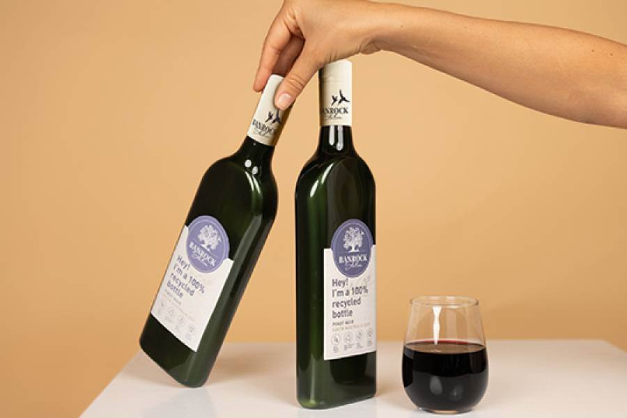 Australia: Launch of 100% recycled PET plastic wine bottles