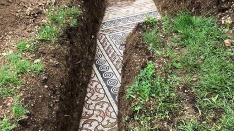 Valpolicella, tra i filari dell’Amarone spuntano i mosaici della villa romana